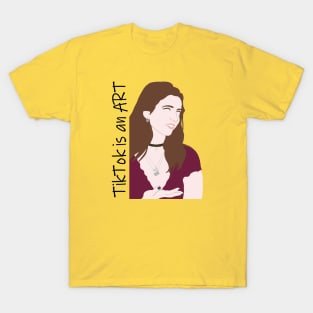 TikTok is an Art T-Shirt